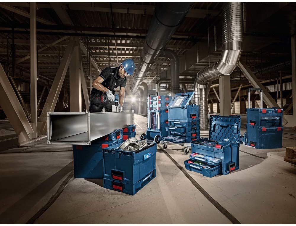 Bosch Professional Ls-Tray 92 Professional, Cajón Azul, Que Coincide Con El Ls-Boxx 306 1600a001rx