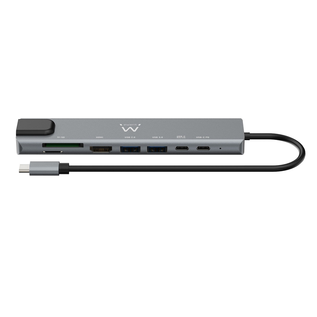 Ewent Docking Multipuerto Usb-C, 8 En 1, Hdmi 4k