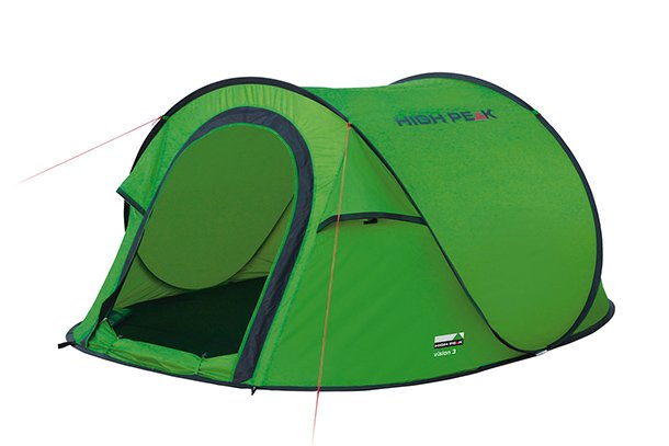 EAN 4001690101233 - High Peak Vision 3 Verde Tienda tipo túnel imagen 1