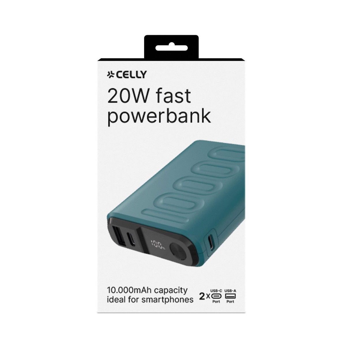20w Powerbank 10000 Mah Usbc-Usba A