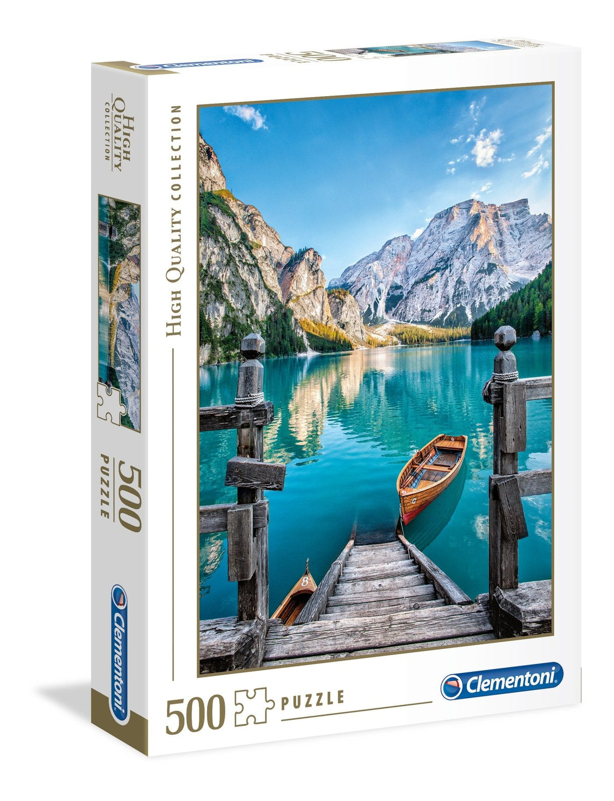 Puzzle Lago Braies 500pzs