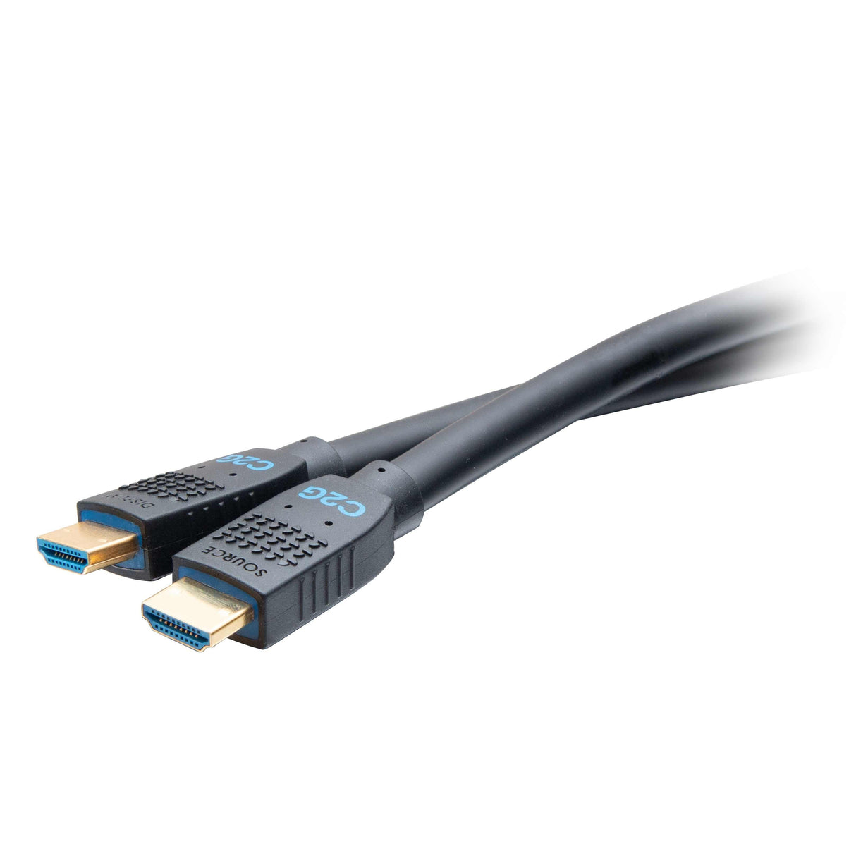 C2g 12ft Ultra Flexible 4k Active Hdmi Cable Gripping 4k 60hz In-Wall M/M Cable Hdmi Con Ethernet Hdmi Macho A Hdmi Macho 3.7 M Negro Activo Admite 4k60hz