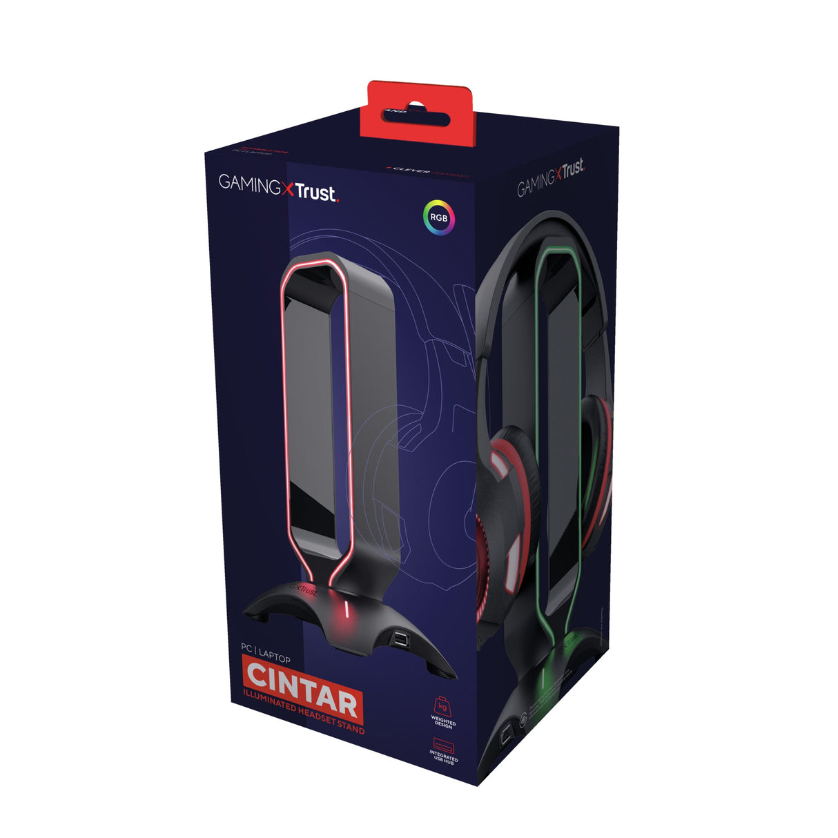 EAN 8713439236477 - Trust GXT 265 Cintar Soporte para auriculares imagen 6
