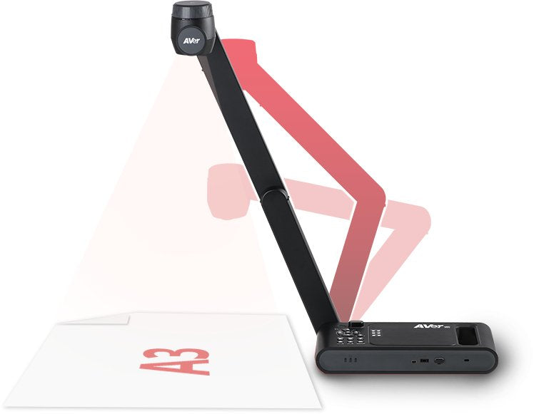 Cámara Aver M70w De Documentos Negro 25,4 / 3,2 Mm (1 / 3.2") Cmos Usb 2.0