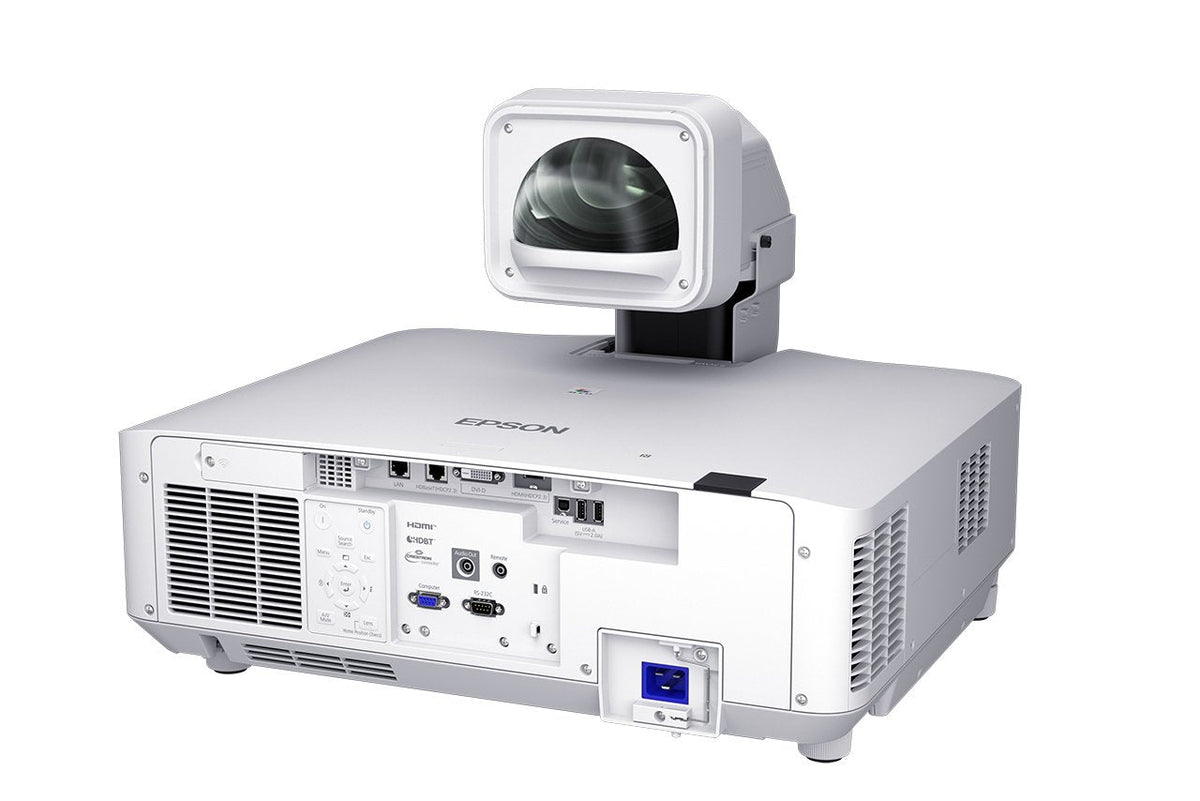 Epson Eb-Pu2113w Proyector 3lcd 13000 Lúmenes (Blanco) 13000 Lúmenes (Color) Wuxga (1920 X 1200) 16:10 Lan Blanco