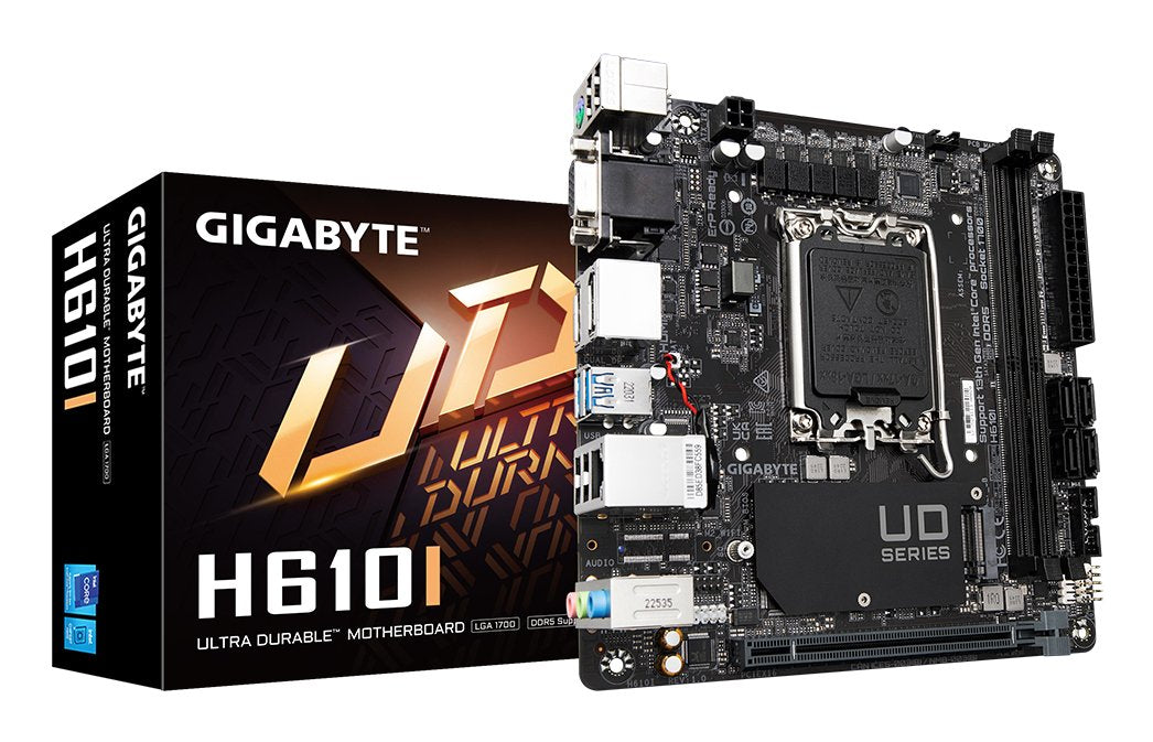 EAN 4719331855222 - GIGABYTE H610I placa base Intel H610 Express LGA 1700 mini ITX imagen 1