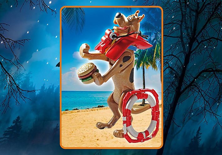 Playmobil 70713 Scooby-Doo! Figura Coleccionable De Salvavidas