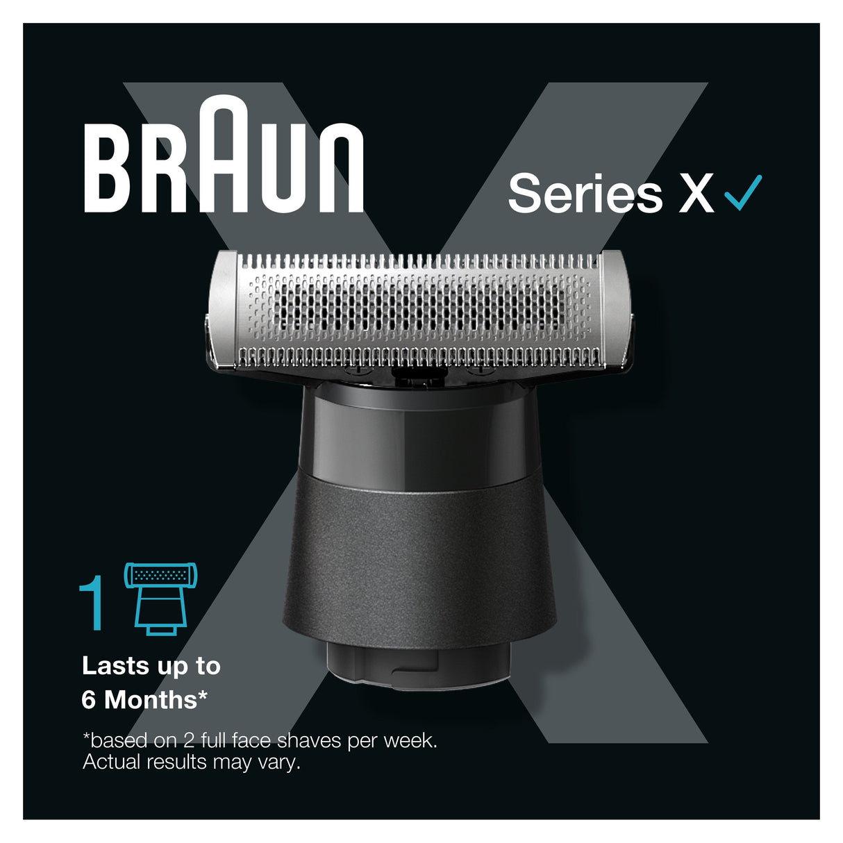 Braun Series X Xt20 Hoja De Reemplazo, Cabezal De Afeitar 4987176134103.0