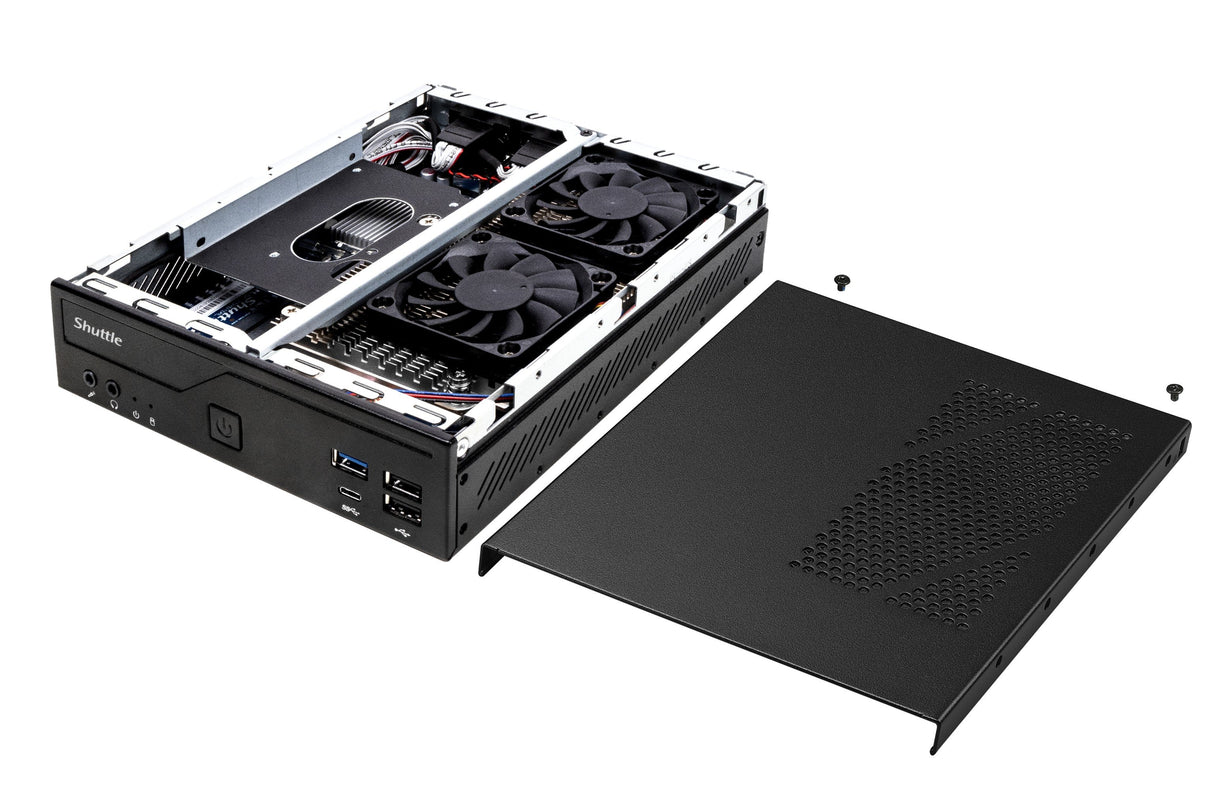 EAN 0887993005119 - Shuttle DH610 PC/estación de trabajo barebone 1,3 l tamaño PC Negro LGA 1700 imagen 6