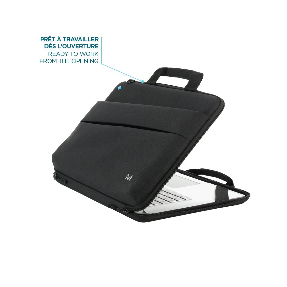 Mobilis Theone Rugged Case Clamshell 12.5-14'' - Negro