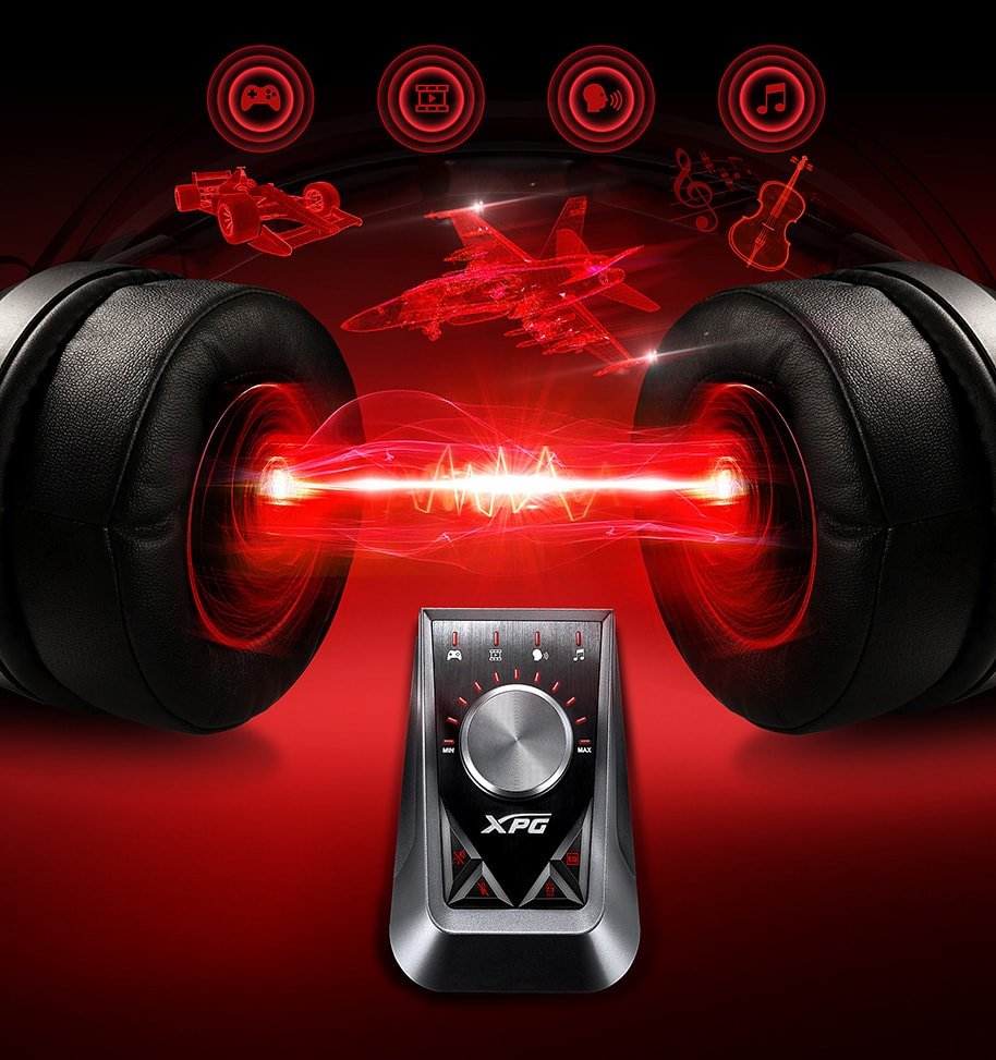 Auricular+Mic Xpg Gaming Emix H30 Se+Amplificador