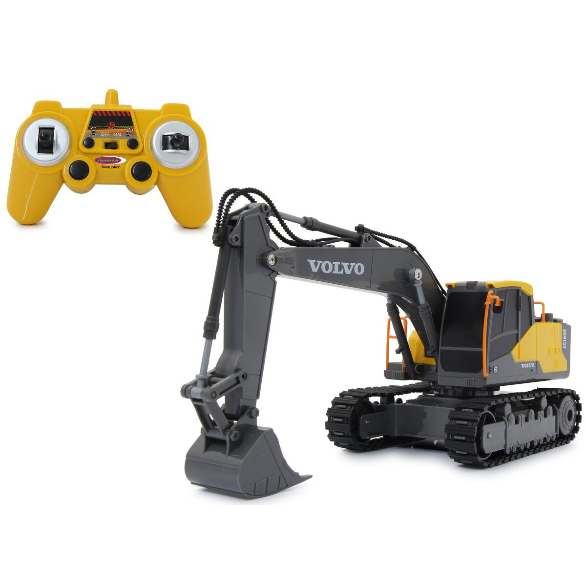 EAN 4042774472573 - Jamara Bagger Volvo EC160E modelo controlado por radio Excavadora Motor eléctrico 1:26 imagen 1