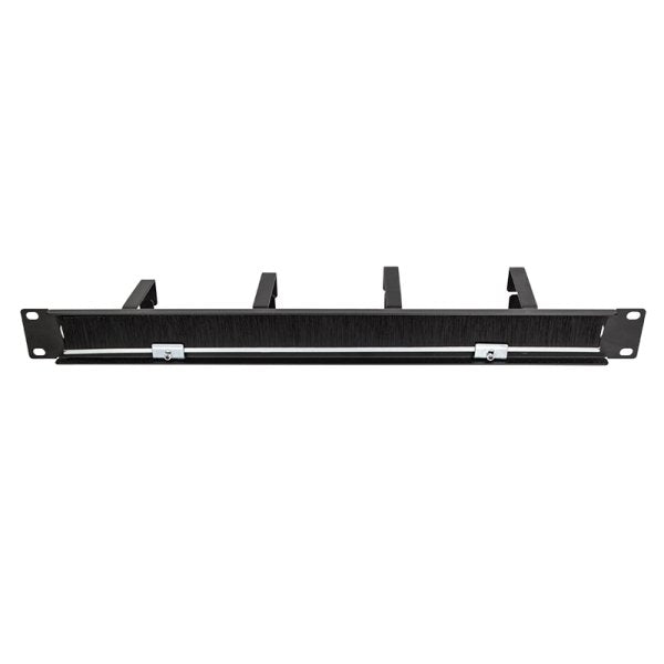 Panel De Gemión De Cables Logilink De 19", 4 Soportes De Acero Y Tira De Cepillos