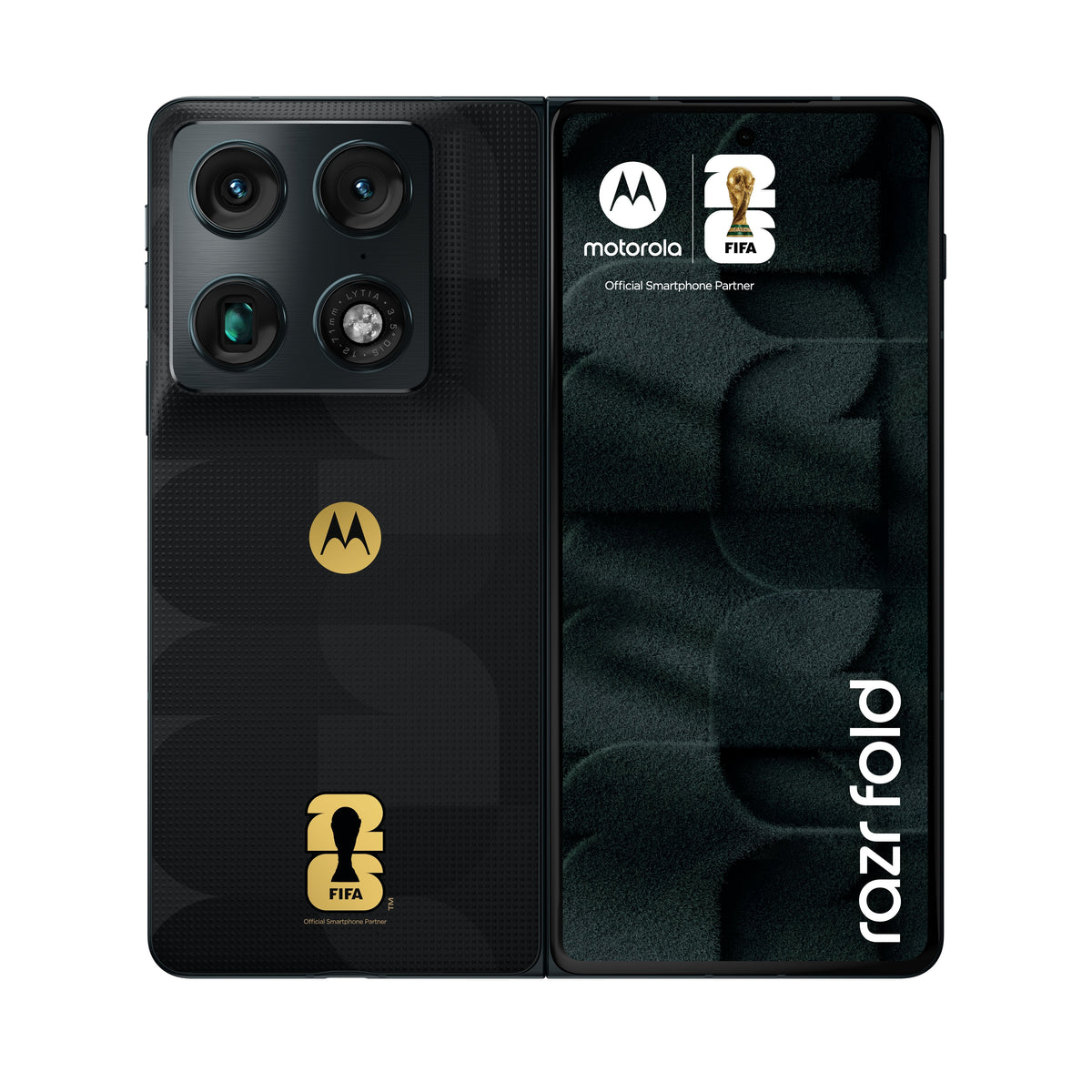 Smartphone Motorola Razr Fold 20,6 Cm (8.09") Sim Doble Android 16.0 5g Usb Tipo C 16 Gb 512 Gb 6000 Mah Negro