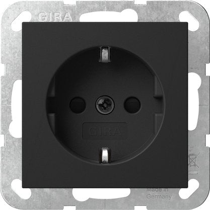 Gira 4453005 Schuko Uds Sh System 55 Negro M
