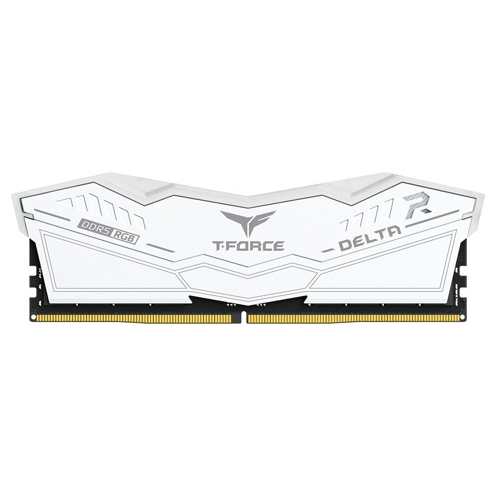 Memoria Teamgroup Ddr5 T-Force Delta Rgb 16gb X2 6000 Blanco