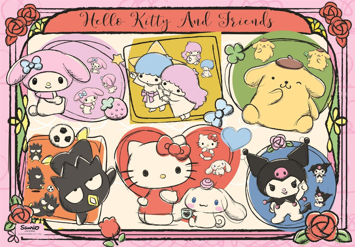 Puzzle Hello Kitty 2 1000pzs