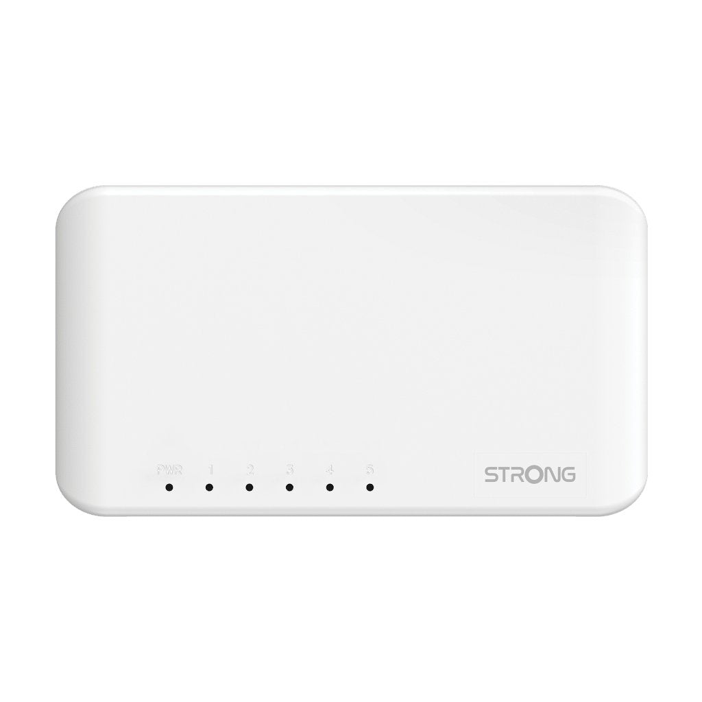 EAN 9120072375613 - Strong SW5000P switch Gigabit Ethernet (10/100/1000) Blanco imagen 1