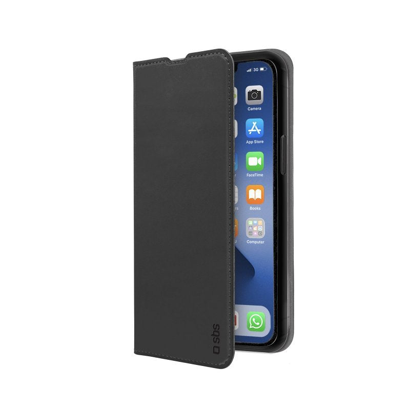 Sbs Book Case Wallet Lite-Hülle Para Iphone 13 Pro Negro