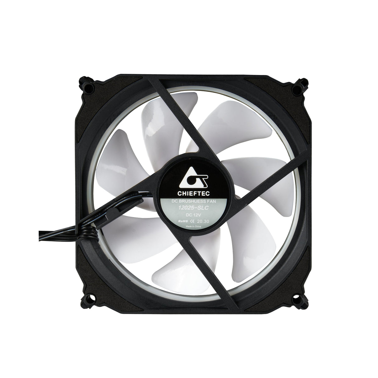 Chieftec Cf-3012-Rgb Ventilador De Pc Carcasa Del Ordenador 12 Cm Negro
