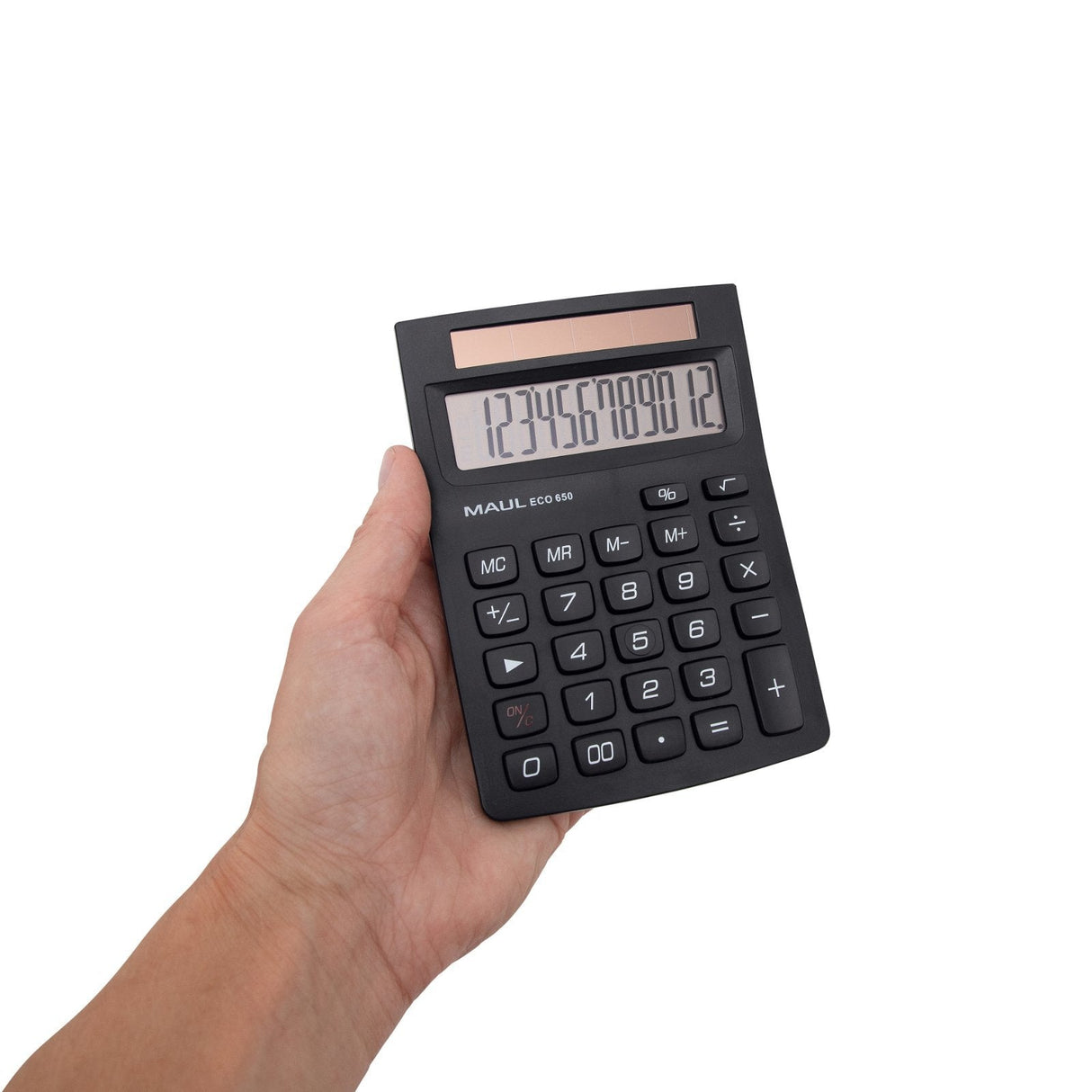 Calculadora Maul Eco 650 Bolsillo Básica Negro