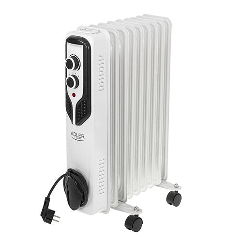 EAN 5903887805919 - Adler AD 7816 calefactor eléctrico Exterior Blanco 2000 W Radiador de aceite eléctrico imagen 1