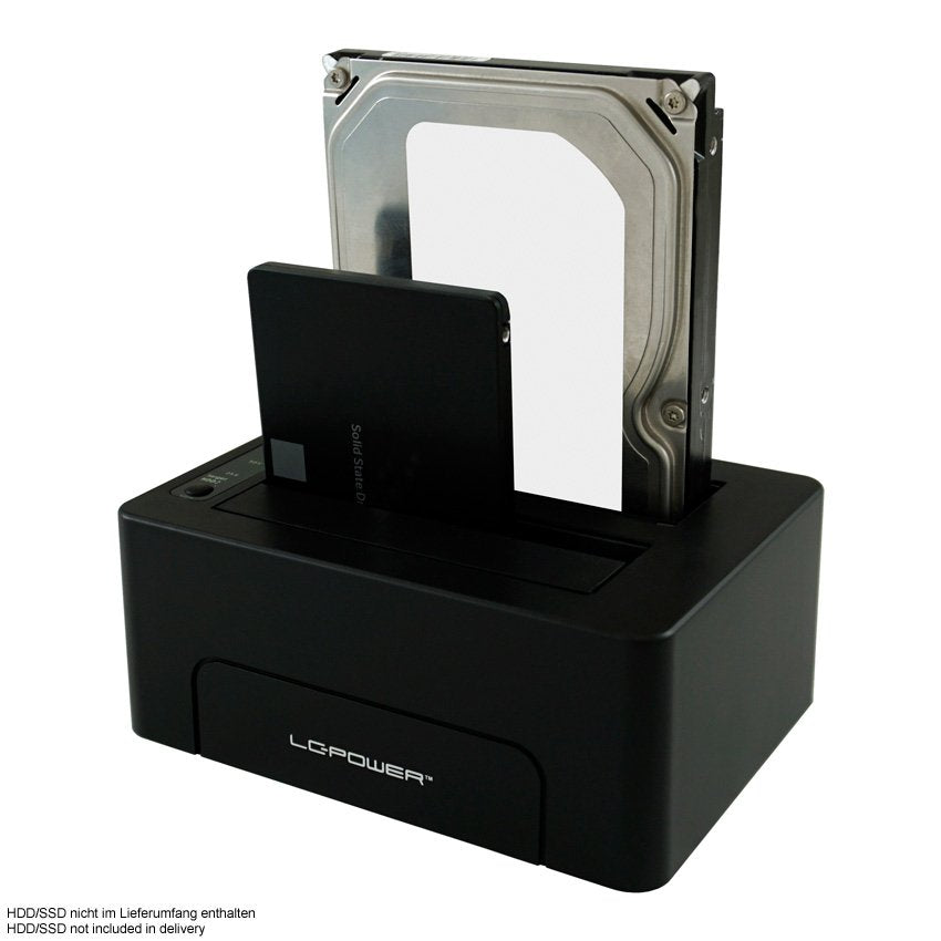 Dockingstation Lc-Power Usb 3.1 1x 6,3cm Sata-Hdd/Ssd