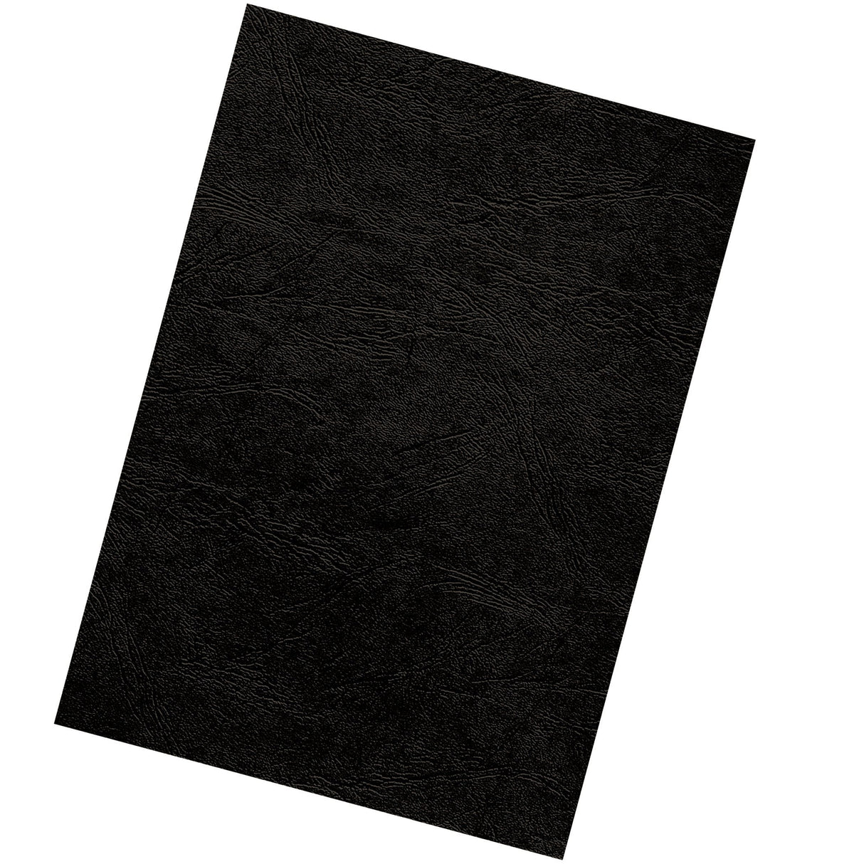 Fellowes Pack De 25 Portadas De Carton Simil Piel Delta Cuero A4 - 250 Gr - Color Negro