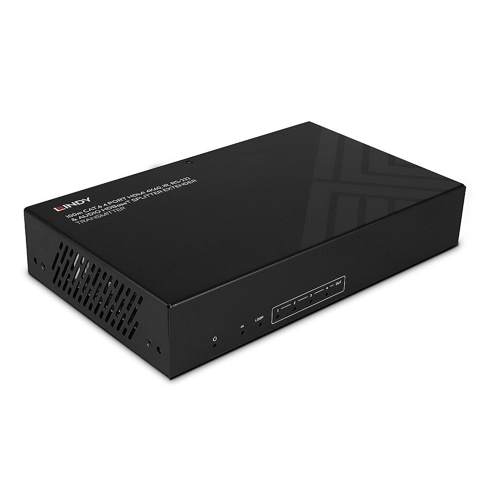 Lindy Extensor Divisor Hdbaset 4k60 Hdmi Cat.6 De 4 Puertos 100m