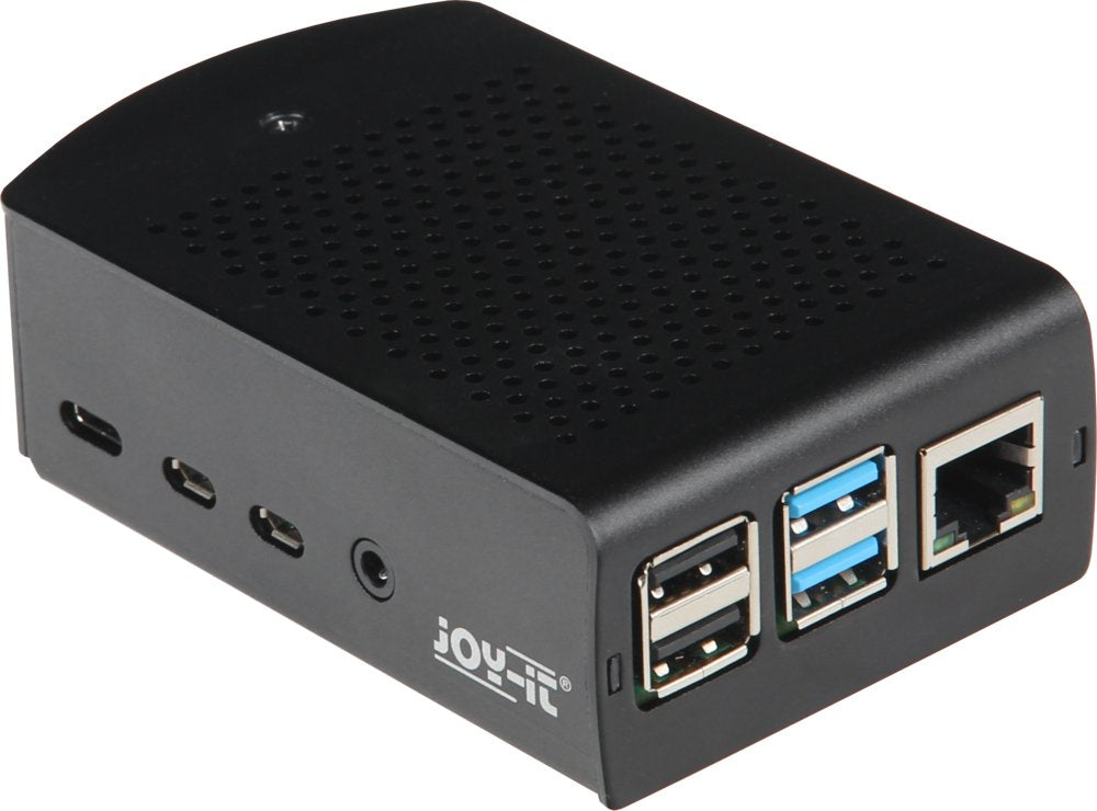 Joy-It Rb-Alucasep4+06 Carcasa Aluminio Para Raspberry Pi 4 B