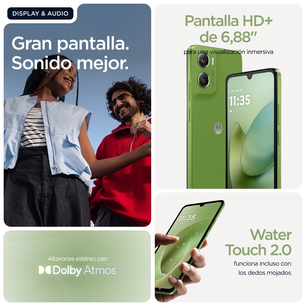 Moto G06 Tendril Green 8+256gb