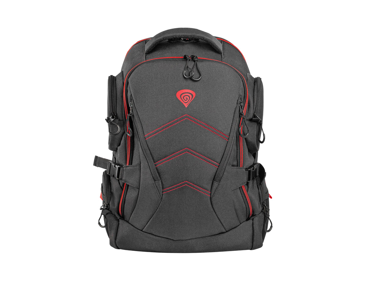 Mochila Genesis Pallad 550 Hasta 17.3 Pulgadas Negra