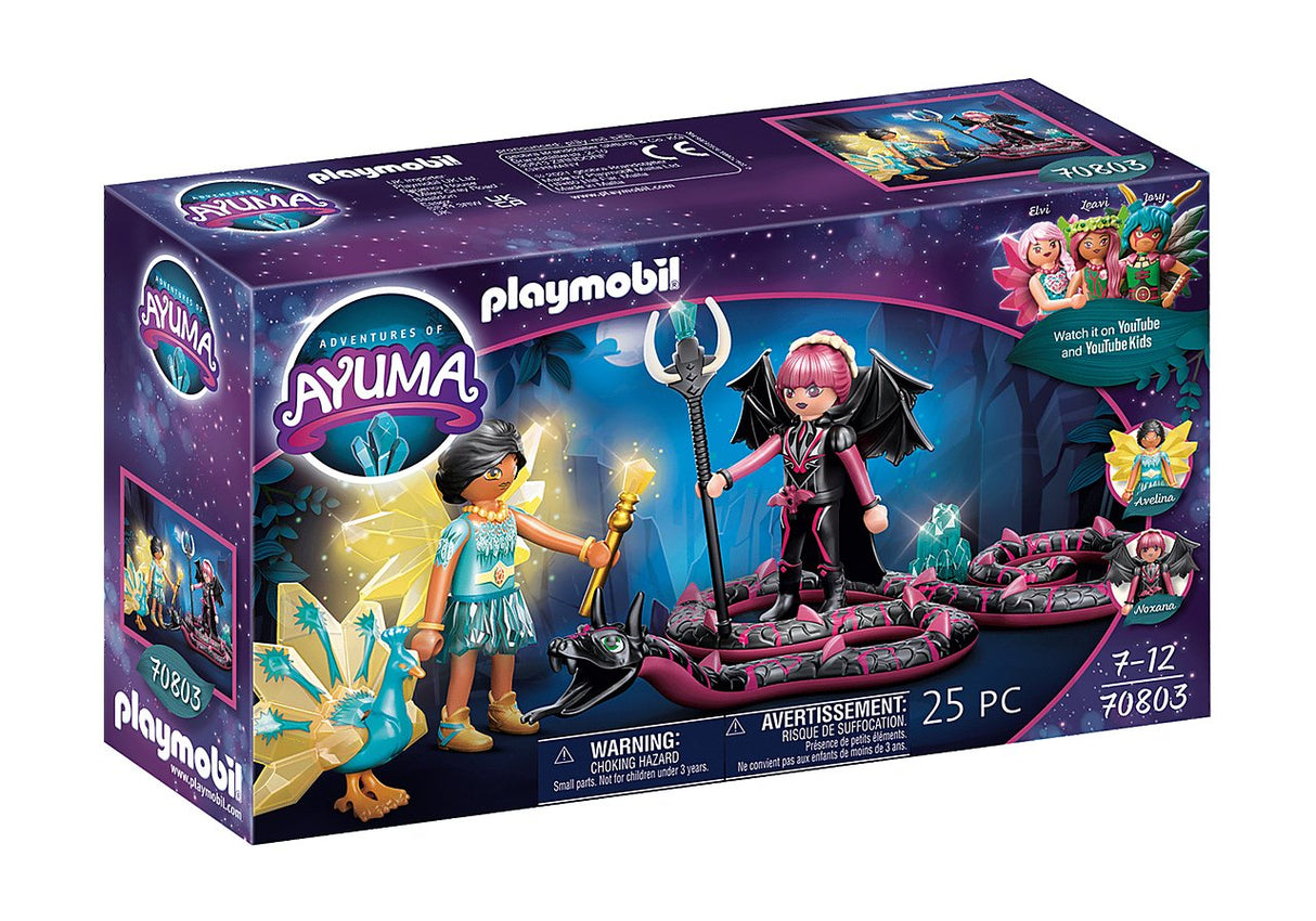 Playmobil 70803 Fantasia Crystal Fairy Y Bat Fairy Con Animales Del Alma