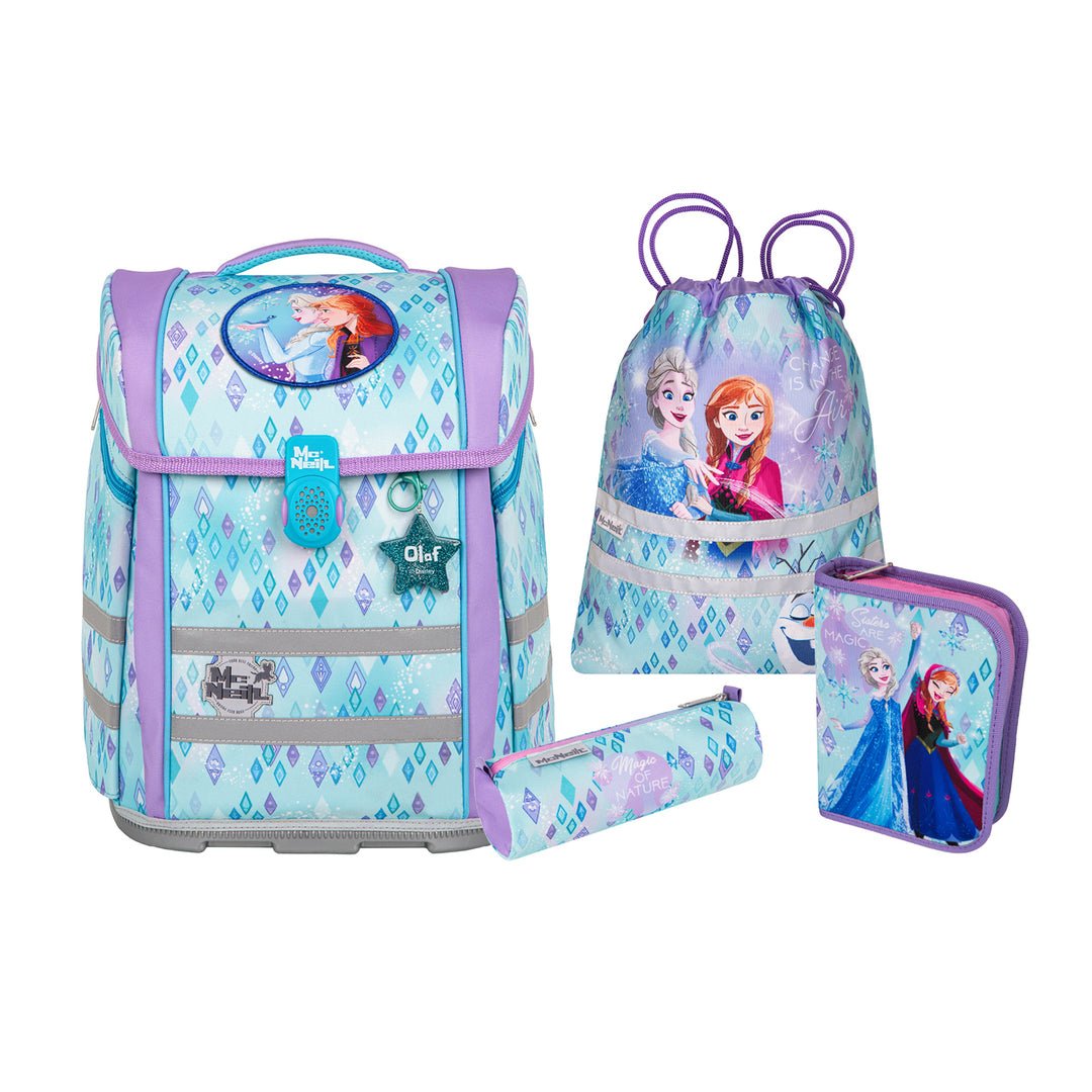 Mcneill Juego De Mochila Escolar Perfecto 5tlg. Disney-Frozen