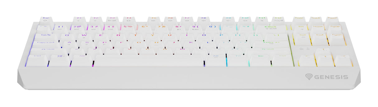 EAN 5901969444469 - GENESIS Thor 230 TKL teclado Juego USB + RF Wireless + Bluetooth QWERTY Inglés de EE. UU. Blanco imagen 6