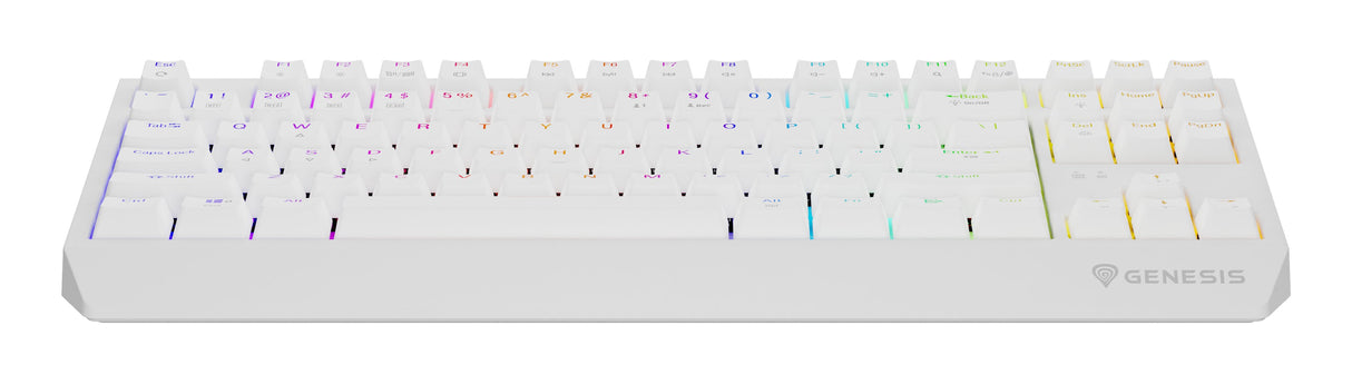 EAN 5901969444469 - GENESIS Thor 230 TKL teclado Juego USB + RF Wireless + Bluetooth QWERTY Inglés de EE. UU. Blanco imagen 6