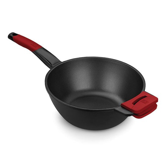 Sartén Bra Wok Premiere A412028 Ø28cm Aluminio Fundido Apta Para Inducción
