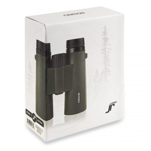 Carson Jr Series Binocular Bak-4 Negro, Verde