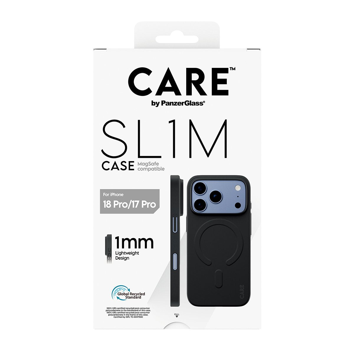 Care By Panzerglass Sl1m Case Negro M. Magsafe Iphone 17 Pro