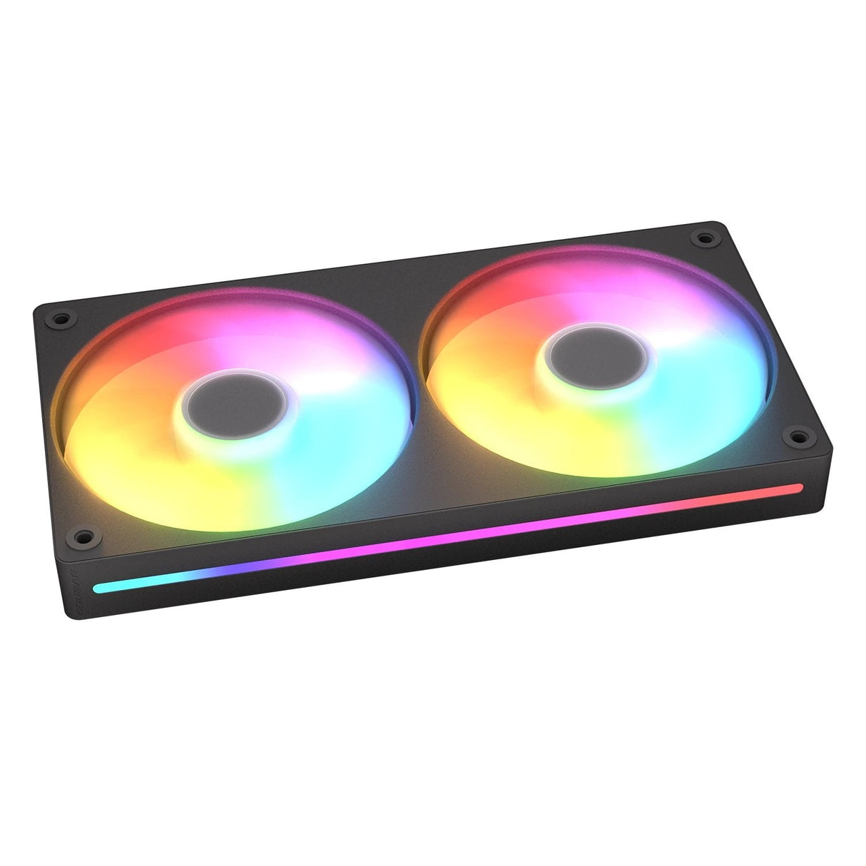 Ventilador Pc Cougar Forward Unity240-Fb,240 Argb Pwm, Negro Cf-Un240fb-Rgb