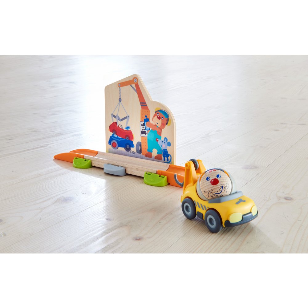 Pista De Canicas Haba Kullerbü - Set Temático De Depósito De Chatarra 304782