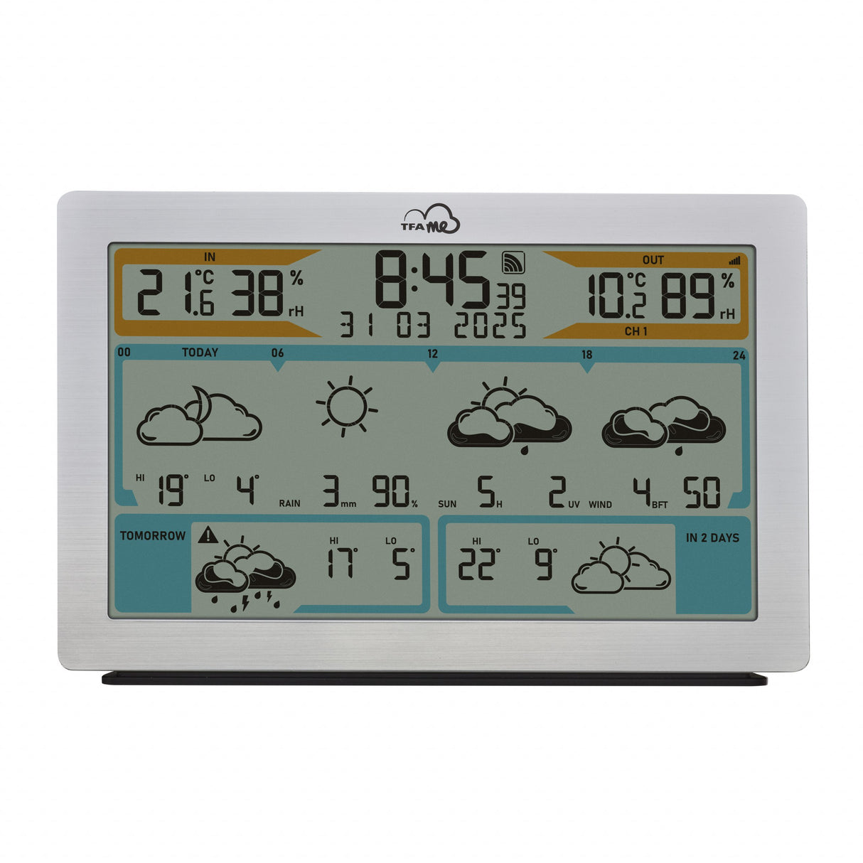 EAN 4009816042088 - TFA-Dostmann TFA.me Plata LCD Batería Wifi imagen 10
