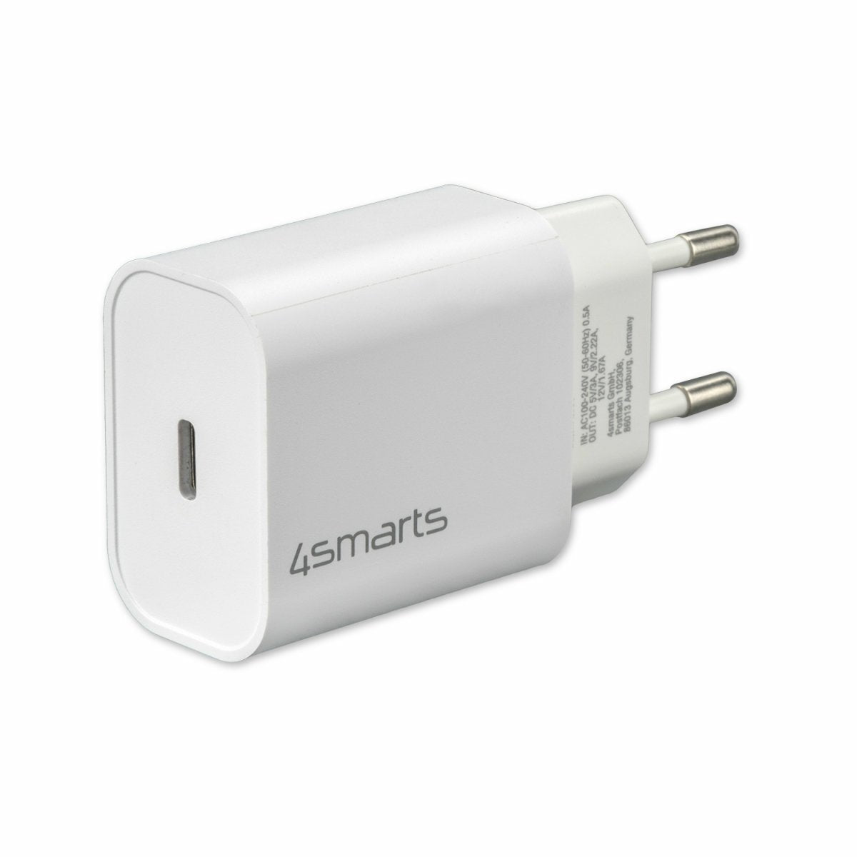 4smarts Cargador De Pared Usb-C Pd 20w Blanco