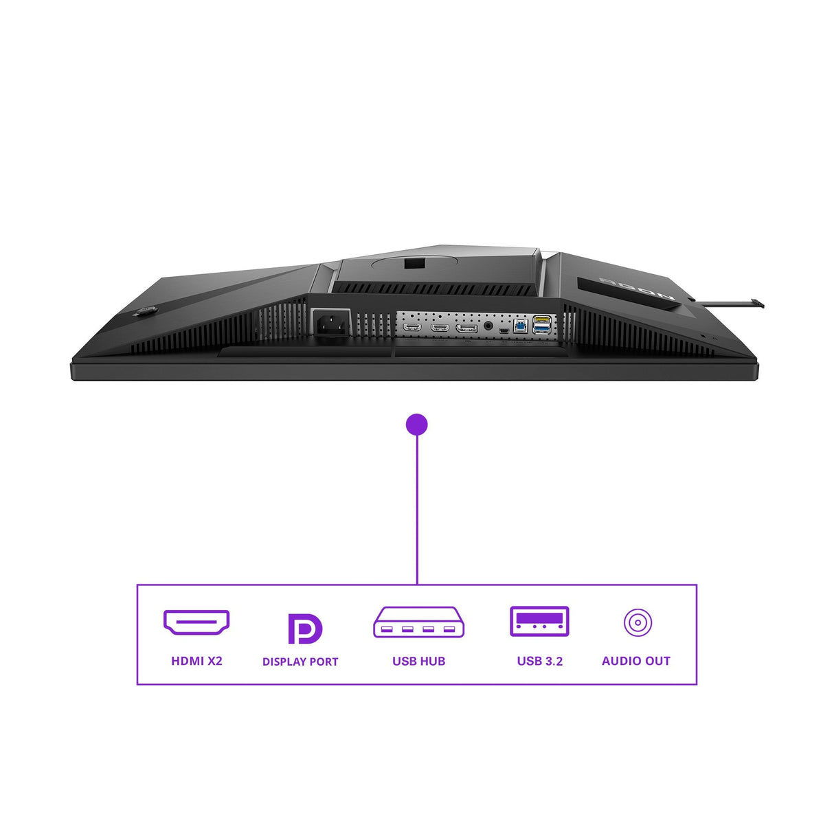 Aoc Agon Pro Ag256fs, Monitor Gaming 62,2 Cm 24,5", Negro (Mate), Fullhd, Fast-Ips, Sync, 360hz Ag256fs