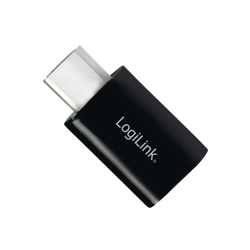 Logilink - Adaptador Bluetooth V4.0 Usb-C Dongle, Negro Bt0048