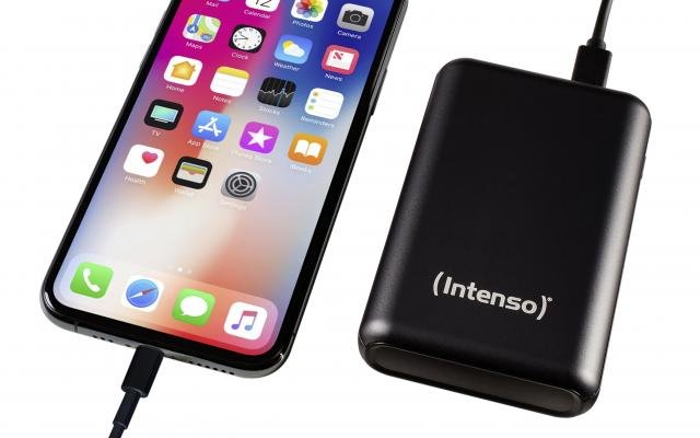 EAN 4034303032334 - Intenso A10000 Polímero de litio 10000 mAh Antracita imagen 2