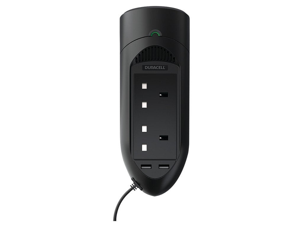 EAN 5055190175491 - Duracell DRINV15-UK adaptador e inversor de corriente Auto 175 W Negro imagen 3