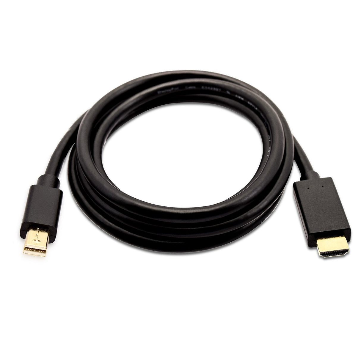 V7 Mini Displayport Macho A Hdmi Macho, 2 Metros, Unidireccional Desde Displayport Color Negro, Máxima Resolución De Vídeo De 1080p