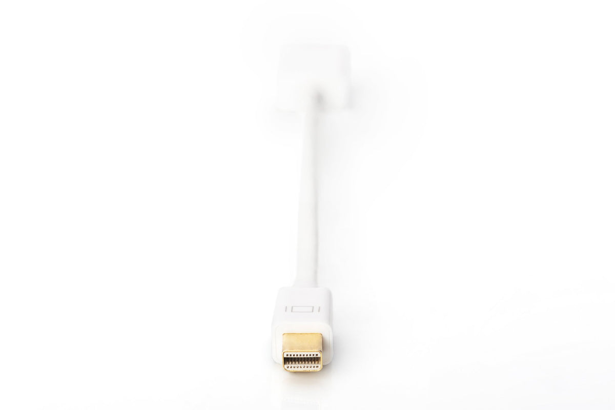 EAN 4016032292425 - Digitus DB-340404-001-W adaptador de cable de vídeo 0,15 m Mini DisplayPort HDMI tipo A (Estándar) Blanco imagen 4