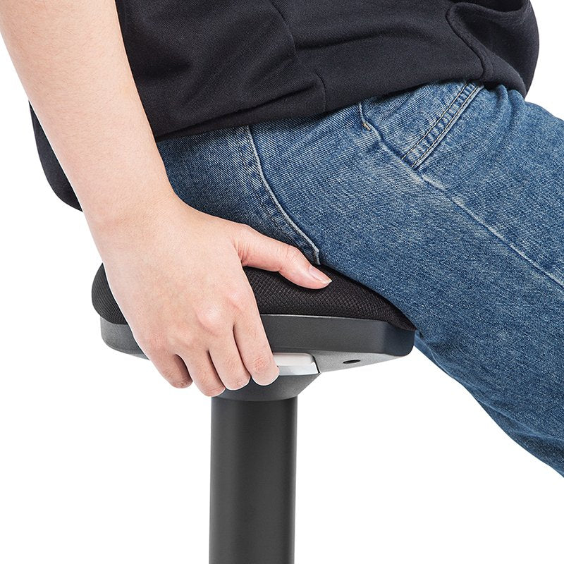 Ergonomic Height Adjustable Wobble Stool, Naranja